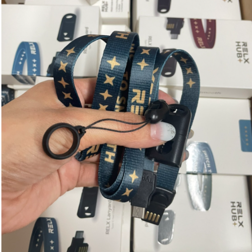 สายคล้องคอRELX ชาร์จแบตได้ (สีเขียว)