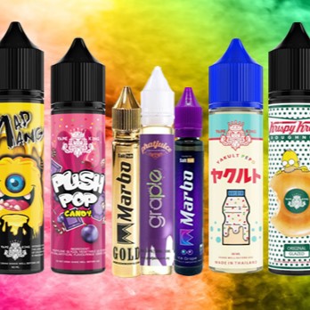 น้ำยาฟรีเบส - Freebase E-Liquid อีกกว่า100กลิ่น